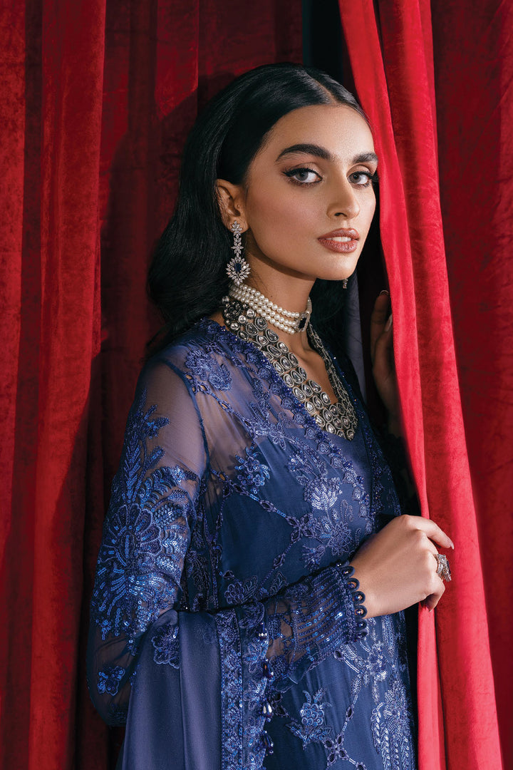  - Starlet Luxury Unstitched'23 / Sapphire Elegance - portia fabrics