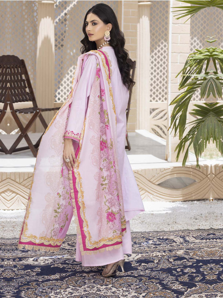  - JAMEELA - 3 PIECE EMBROIDERED UNSTITCHED LAWN - portia fabrics