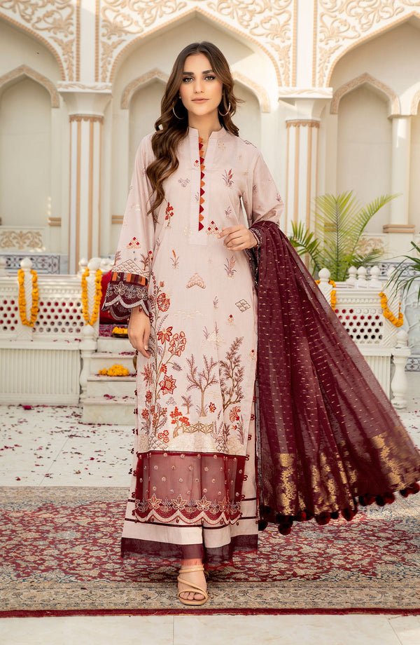 ABASHA | Luxury Embroidered Lawn by Kumash