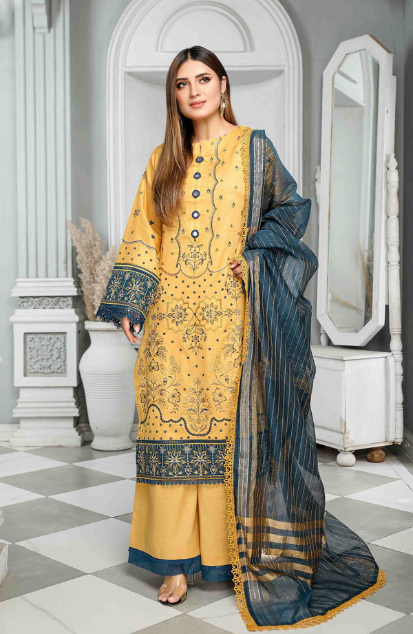 AMIRA | Luxury Embroidered Lawn by Kumash