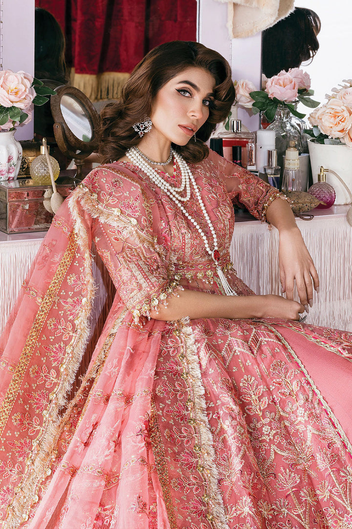  - Starlet Luxury Unstitched'23 / Flamingo Flair - portia fabrics