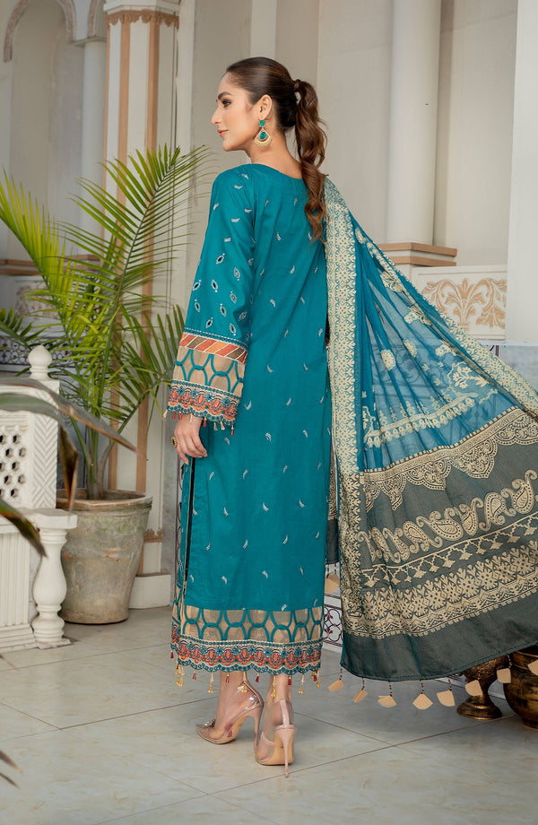 LOWA | Luxury Embroidered Lawn by Kumash