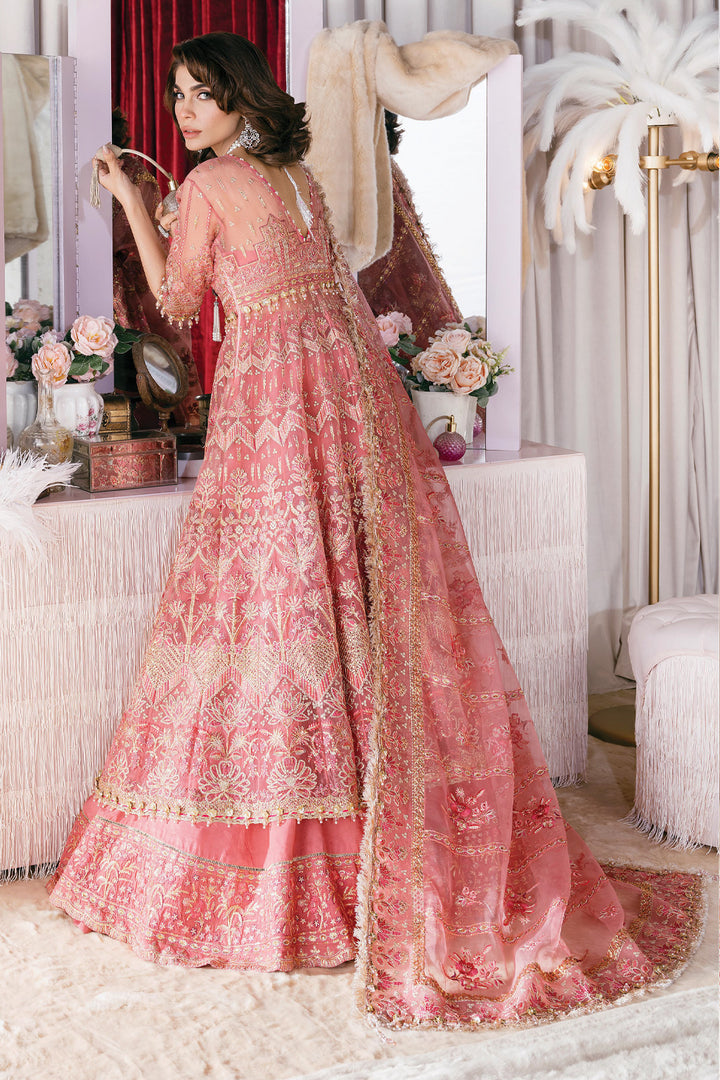  - Starlet Luxury Unstitched'23 / Flamingo Flair - portia fabrics