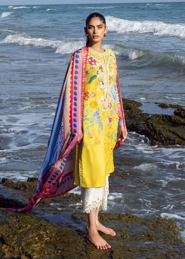 Sea Flora I Lawn Vol 2 (Unstitched) I Sadaf Fawad Khan