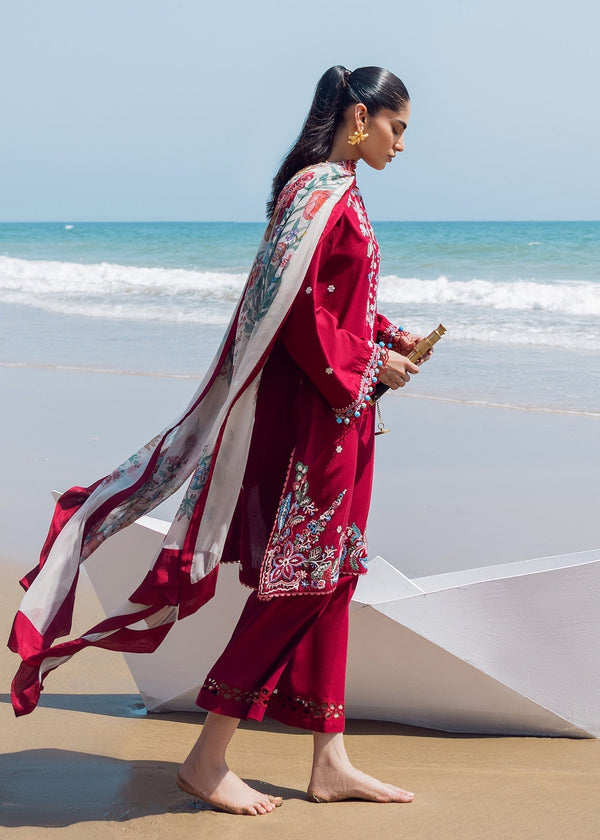 Floral Paisley I Lawn Vol 2 (Unstitched) I Sadaf Fawad Khan