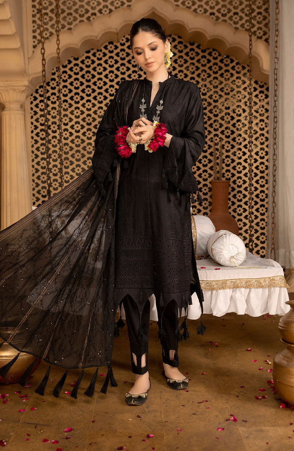 ORCHID | Luxury Embroidered Lawn by Kumash