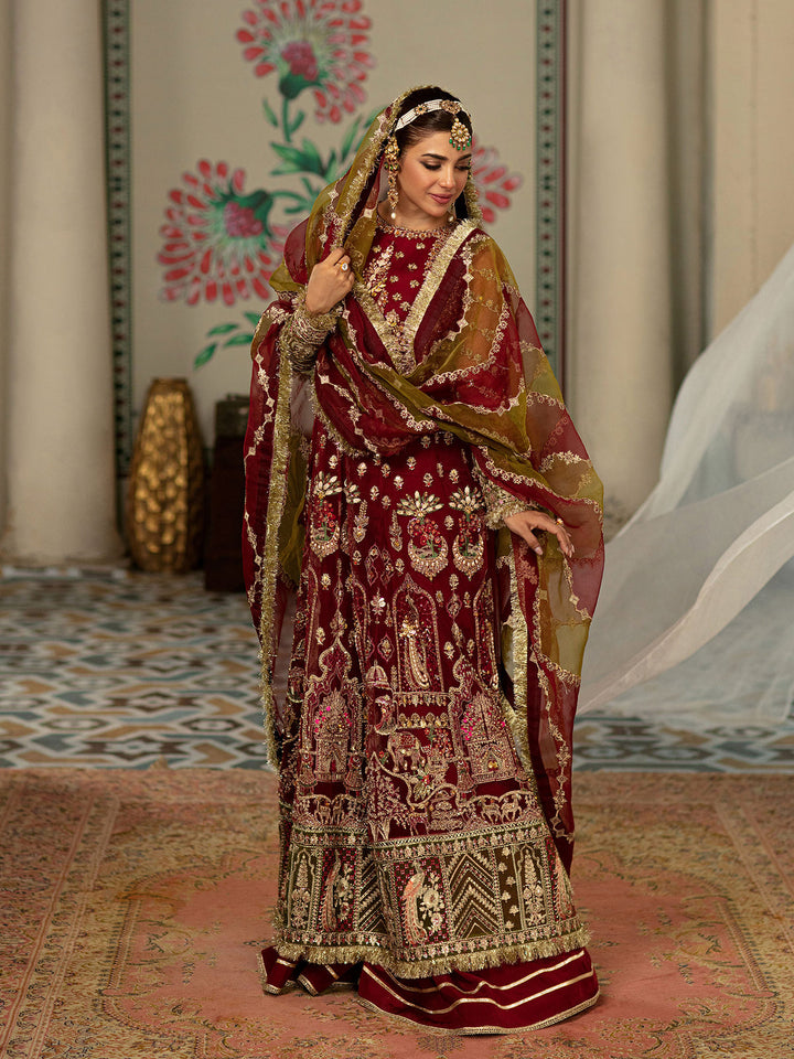  - Maryam Hussain Gulaab'22  |  AYNA - portia fabrics