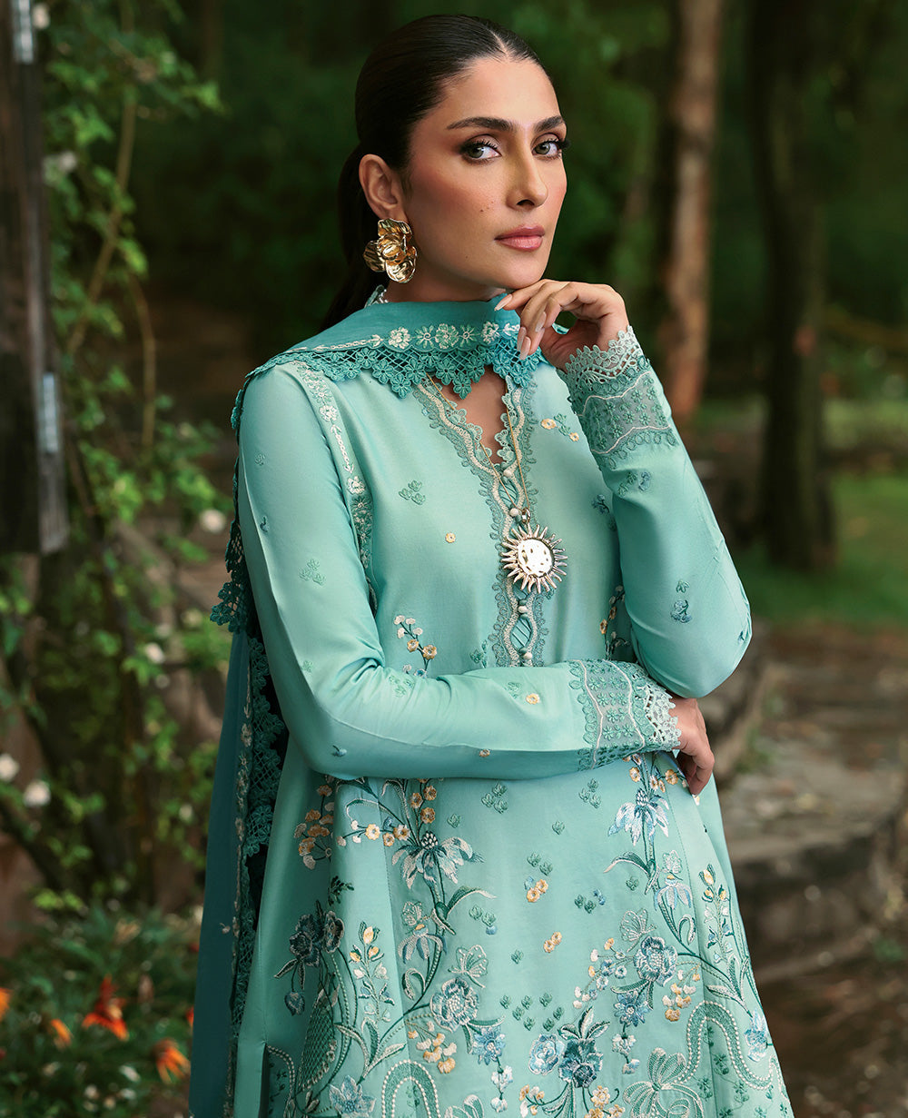 Talia by Republic Womenswear Embroidered Lawn Suits Unstitched 3 Piece RW25TL D-5 A Kaeliya - Summer Collection