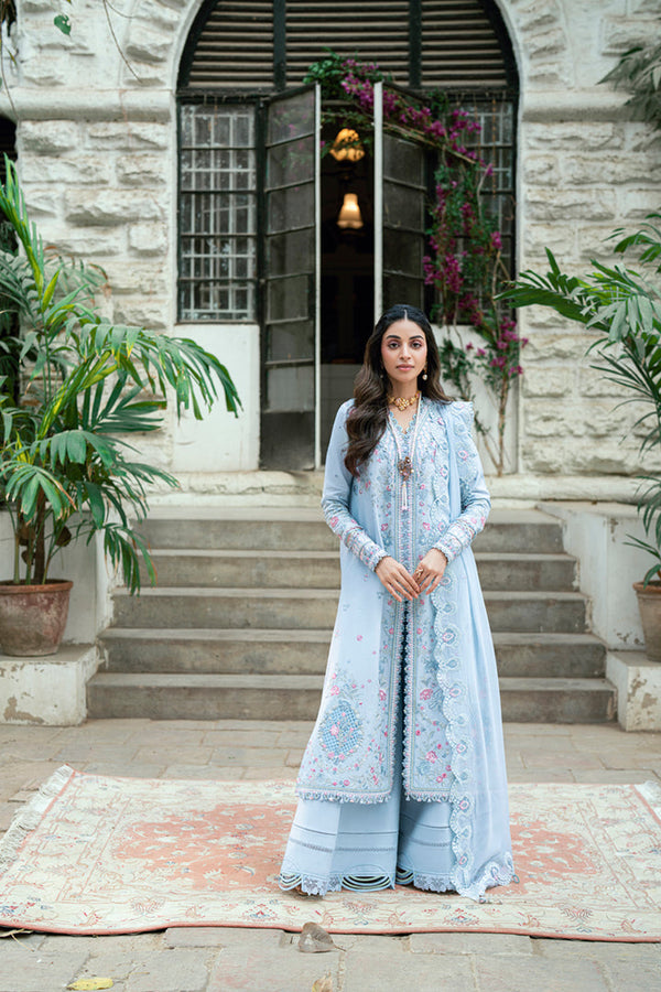 SB-04 Zarish I Luxury Lawn Eid Edit 2025 I Qalamkar