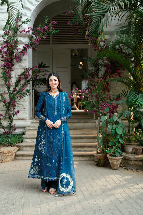 SB-11 Noray I Luxury Lawn Eid Edit 2025 I Qalamkar
