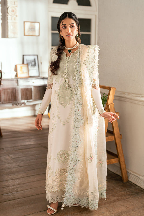 SB-10 Nadia I Luxury Lawn Eid Edit 2025 I Qalamkar