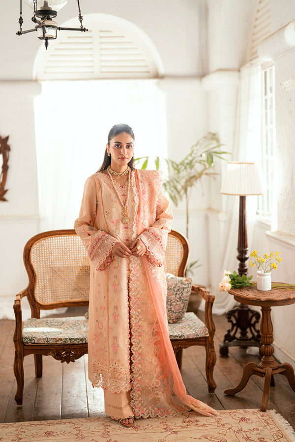 SB-07 Zoya I Luxury Lawn Eid Edit 2025 I Qalamkar