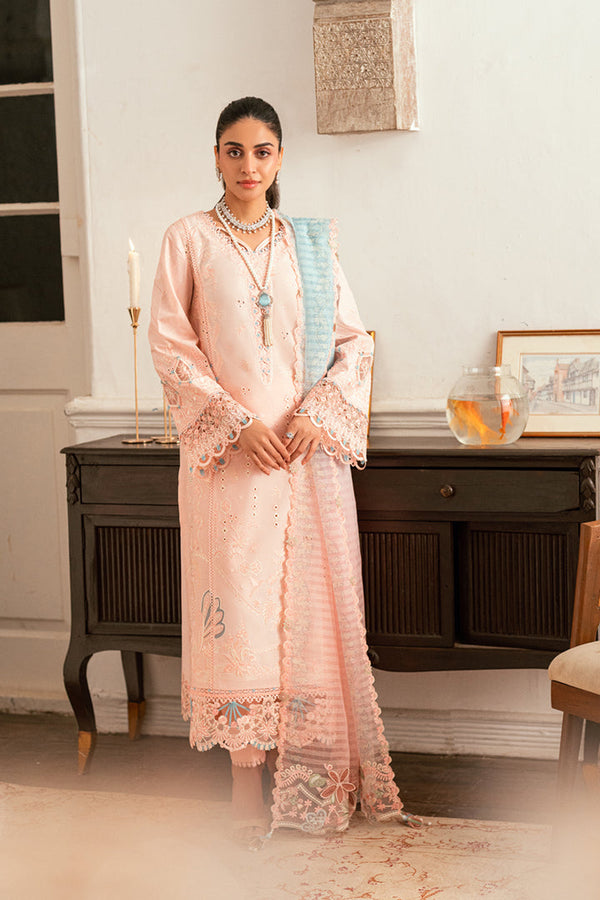 SB-05 Aleeza I Luxury Lawn Eid Edit 2025 I Qalamkar