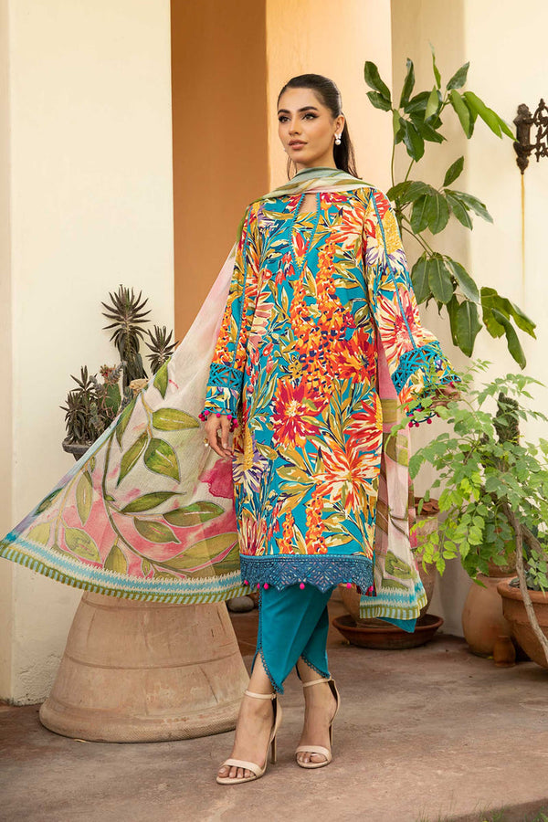 MB-CUS25-903A I M.BASICS Unstitched Lawn’ 25 I Maria.B.