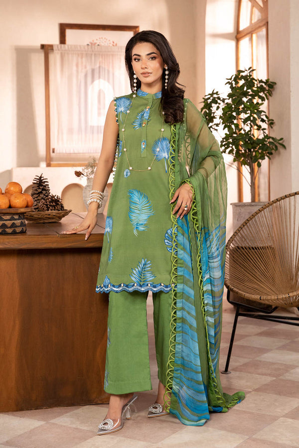 MB-CUS25-906A I M.BASICS Unstitched Lawn’ 25 I Maria.B.