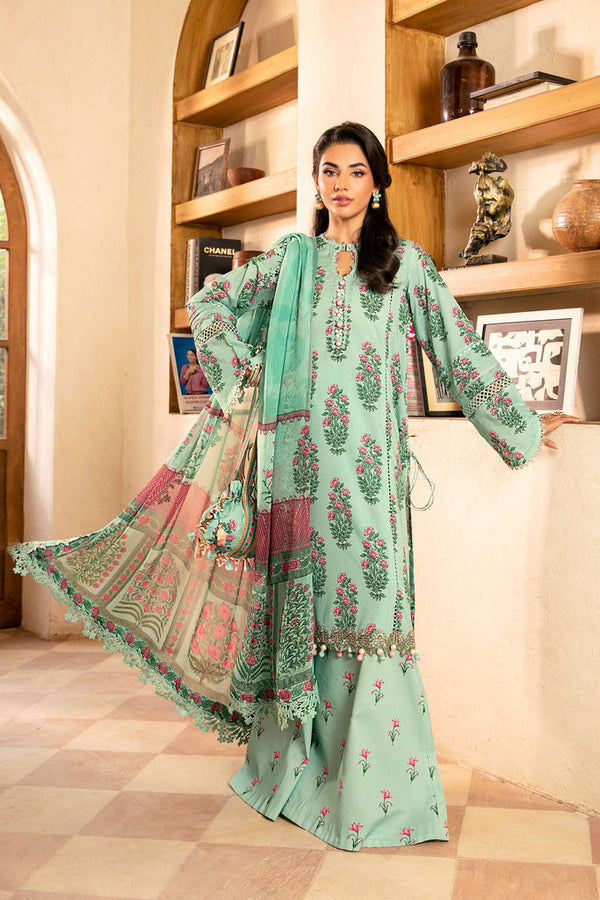 MB-CUS25-908B I M.BASICS Unstitched Lawn’ 25 I Maria.B.