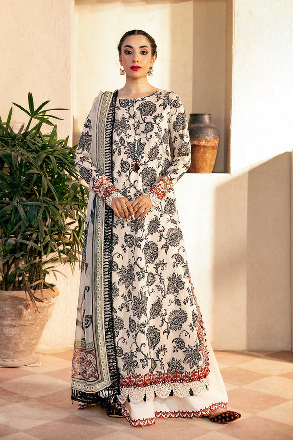 MB-CUS25-909A I M.BASICS Unstitched Lawn’ 25 I Maria.B.