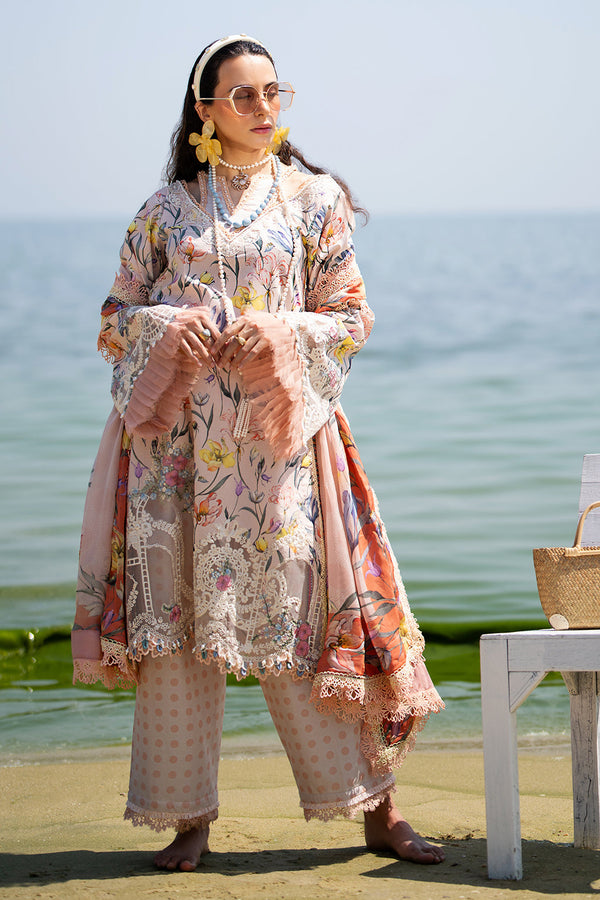 BLOOMING 06 | ALIF Signature Luxury Lawn'24 | AJR Couture