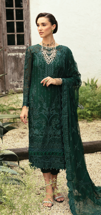 Cassia 05 | Embroidered Chiffon Eid Collection | Gulaal