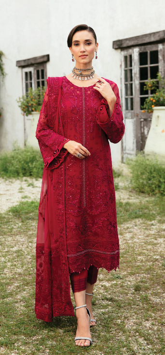 Mysaria 08 | Embroidered Chiffon Eid Collection | Gulaal