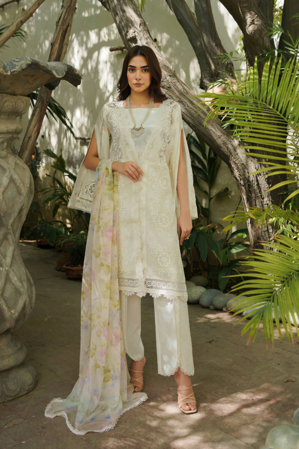 MOTIA | Luxury Lawn'24 | Manara by Maria Asif Baig