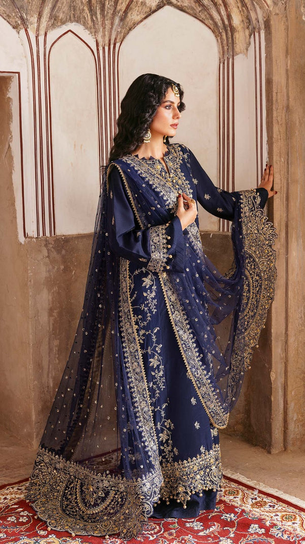 Ruhani I Arzu Festive Unstitched Collection I Zarqash