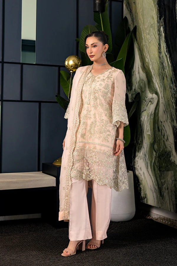 Blushé I Luminara-Chiffon Unstitched I Manahil Lakhani