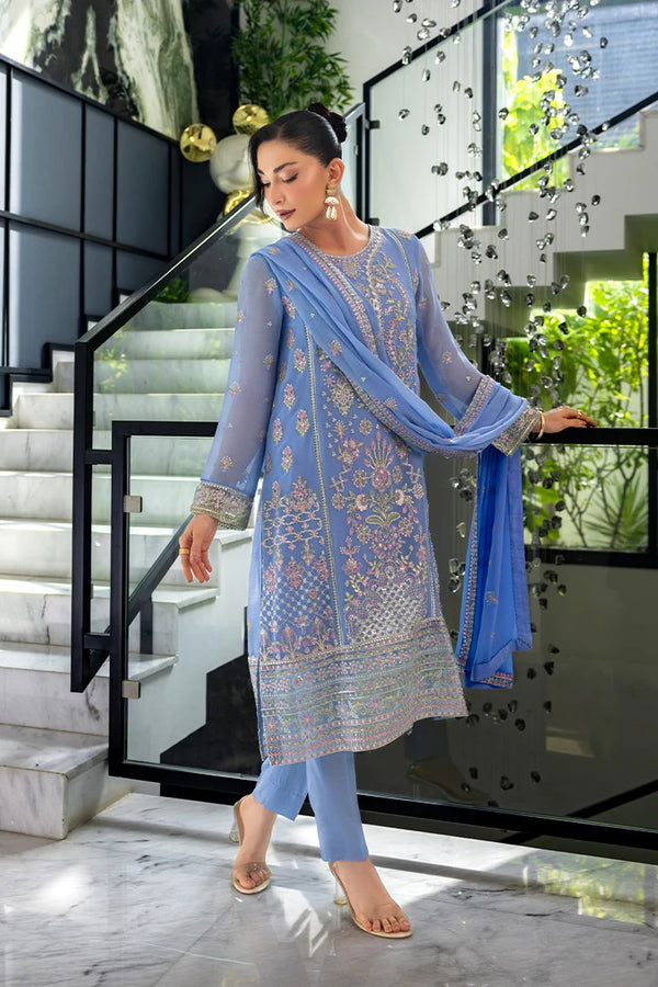 Azura I Luminara-Chiffon Unstitched I Manahil Lakhani