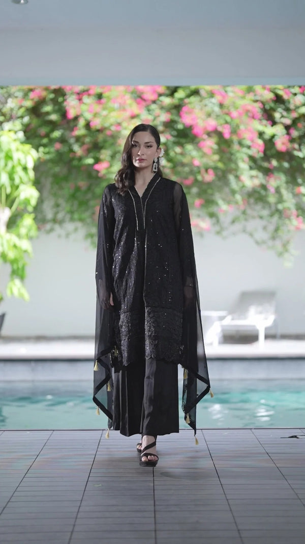 Nyra I Luminara-Chiffon Unstitched I Manahil Lakhani