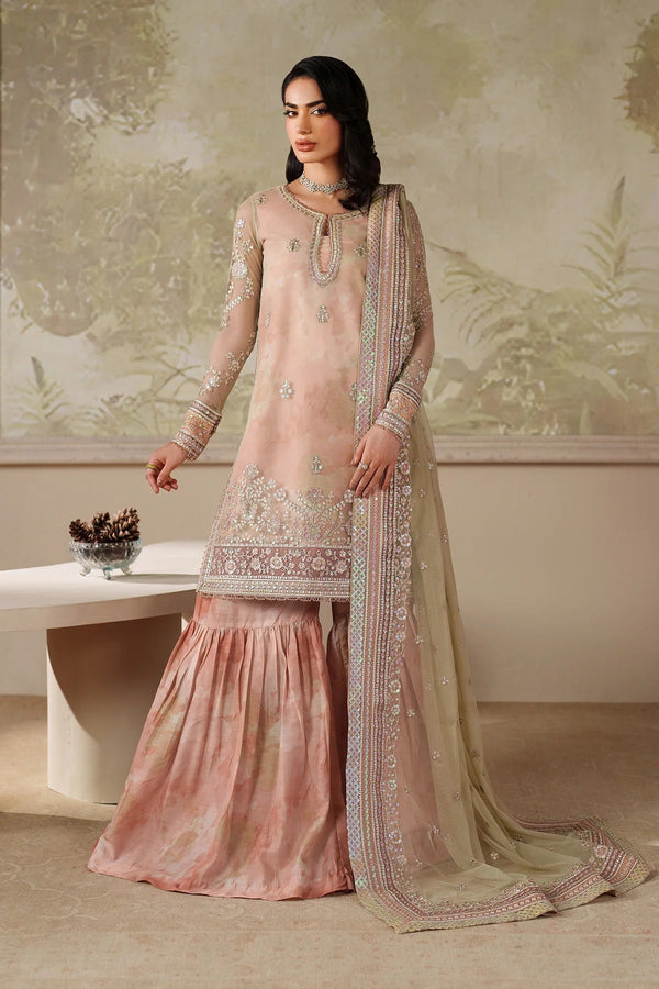 ZRF-ZPE-04 SERIYAH I Zaneera Printed & Embroidered Formals I Zarif