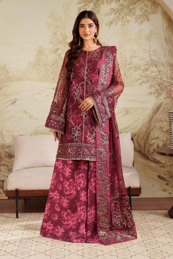 ZRF-ZPE-07 FALEK I Zaneera Printed & Embroidered Formals I Zarif