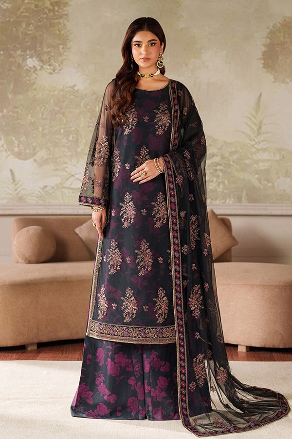 ZRF-ZPE-05 ASHAAL I Zaneera Printed & Embroidered Formals I Zarif