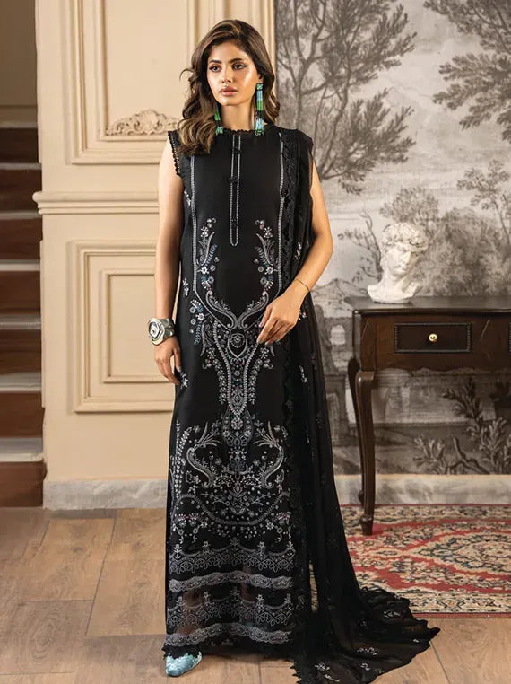 D-04 I Rohana Embroidered Karandi Collection 2025 I Panache