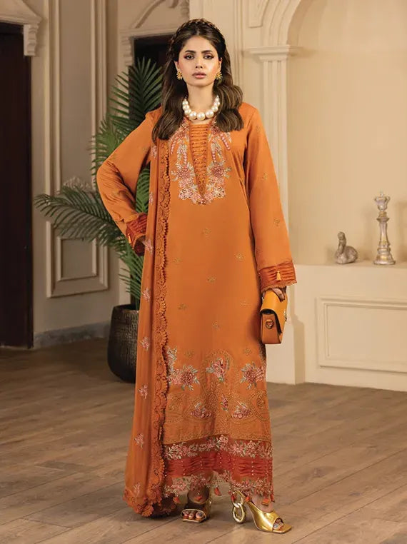 D-06 I Rohana Embroidered Karandi Collection 2025 I Panache