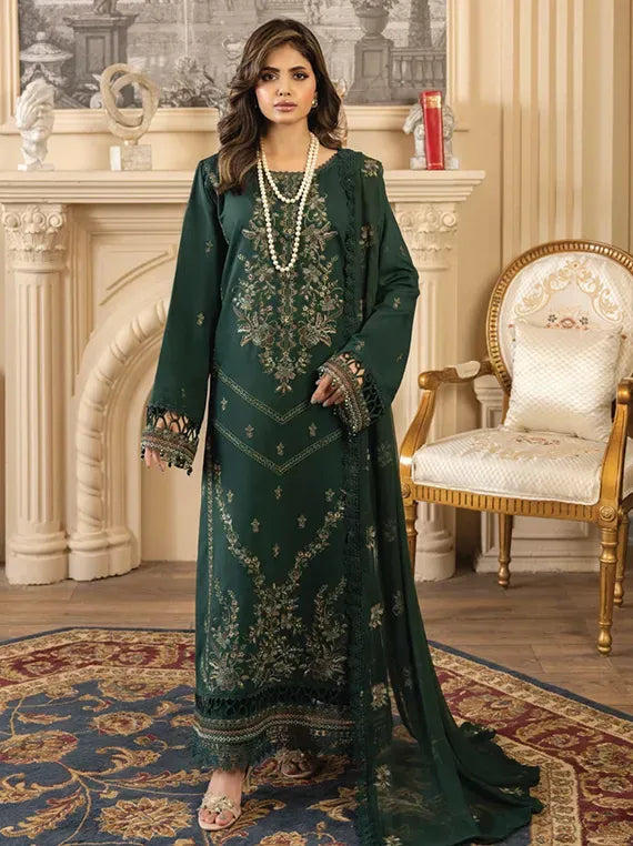 D-08 I Rohana Embroidered Karandi Collection 2025 I Panache