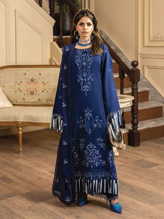 D-10 I Rohana Embroidered Karandi Collection 2025 I Panache