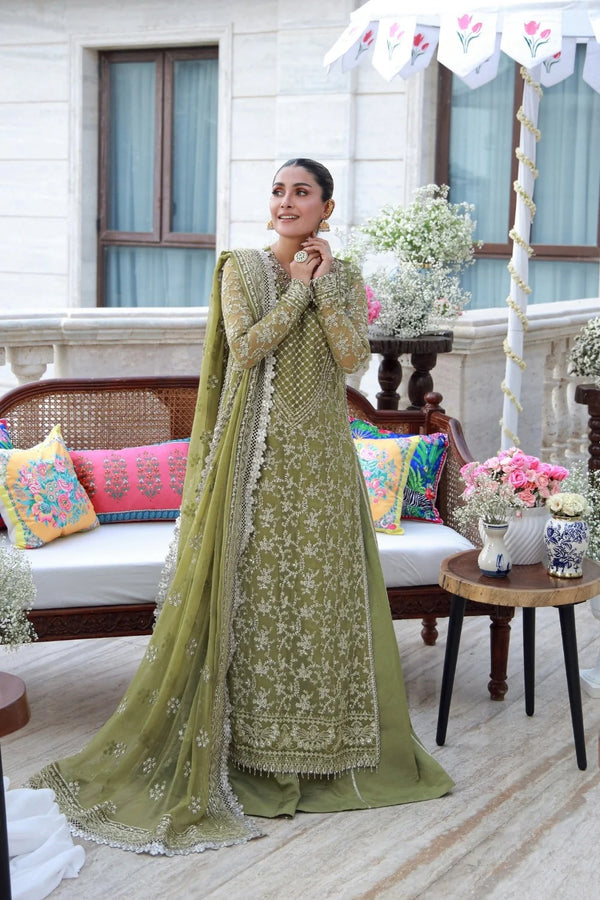 Abeeha I LUXURY HANDWORK Chiffon Collection I Gulmina