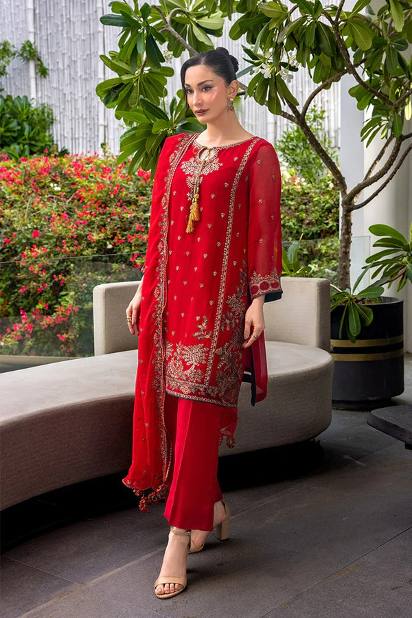 Amora I Luminara-Chiffon Unstitched I Manahil Lakhani