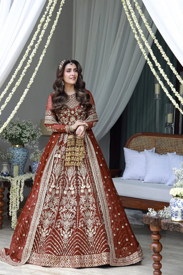 Eshaal I LUXURY HANDWORK Chiffon Collection I Gulmina