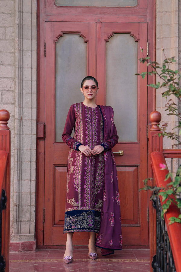 ZAYNEM SR-02 | Unstitched Winter’23 | Saira Rizwan