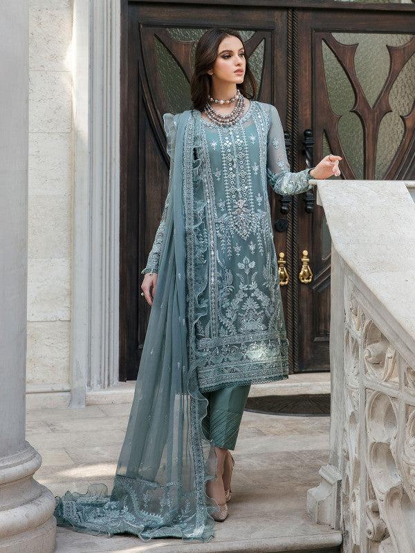  - EMBROIDERED CHIFFON EID COLLECTION BY GULAAL / Aiyla 07 - portia fabrics