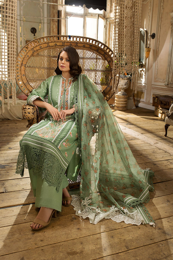  - DESIGN 10A LUXURY LAWN 2023 UNSTITCHED - portia fabrics