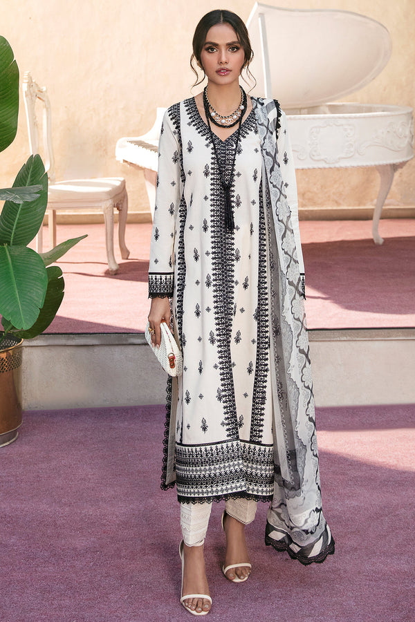  - Lamhay Luxury Lawn Edit'23 / MIRAGE - portia fabrics
