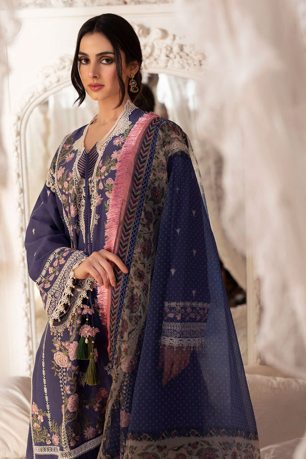  - DESIGN 4A LUXURY LAWN 2023 UNSTITCHED - portia fabrics