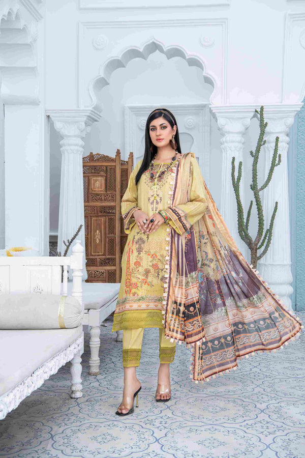  - Bahar Lawn / BL-07B - portia fabrics