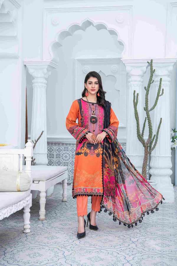  - Bahar Lawn / BL-12A - portia fabrics