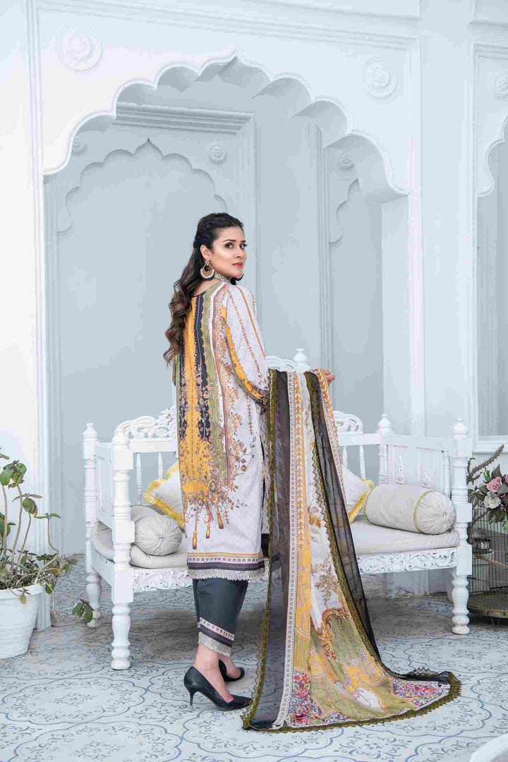  - Bahar Lawn / BL-09A - portia fabrics