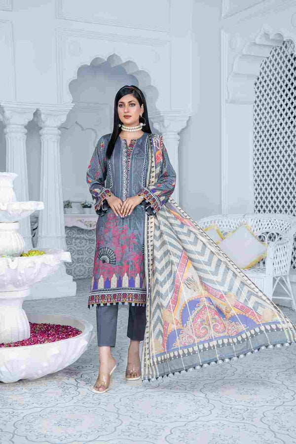  - Bahar Lawn / BL-06B - portia fabrics