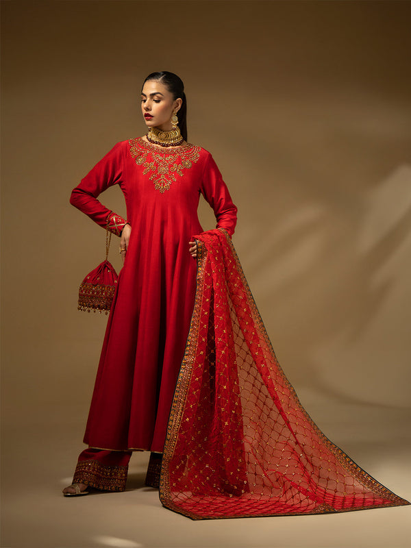 Scarlet Dynasty | Silk Edit '23 | Fozia Khalid