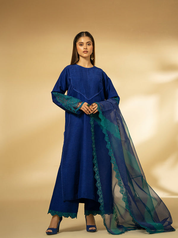 Sapphire Elegance | Silk Edit '23 | Fozia Khalid